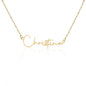 Signature Style Name Necklace With Your Own Daughter's Name