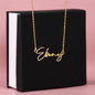 Signature Style Name Necklace With Your Own Daughter's Name