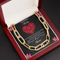 Personalized Gifts Forever Linked Necklace To My Soulmate, Present For Girlfriend/Wife/Girlfriend/Wife Birthday Gift/Wife Anniversary Gift