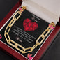 Personalized Gifts Forever Linked Necklace To My Soulmate, Present For Girlfriend/Wife/Girlfriend/Wife Birthday Gift/Wife Anniversary Gift