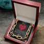 Personalized Gifts Forever Linked Necklace To My Soulmate, Present For Girlfriend/Wife/Girlfriend/Wife Birthday Gift/Wife Anniversary Gift