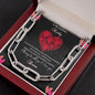 Personalized Gifts Forever Linked Necklace To My Soulmate, Present For Girlfriend/Wife/Girlfriend/Wife Birthday Gift/Wife Anniversary Gift