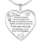 I Owe You My Life - Mom Engraved Necklace