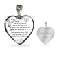 I Owe You My Life - Mom Engraved Necklace