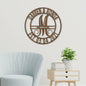 Personalized Family Name Metal Sign, Last Name Sign, Initial, Metal Monogram, Door Hanger, Housewarming Gift, Wedding Monogram, Anniversary
