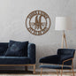 Personalized Family Name Metal Sign, Last Name Sign, Initial, Metal Monogram, Door Hanger, Housewarming Gift, Wedding Monogram, Anniversary