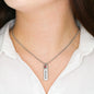 Name & Birthstone Necklace
