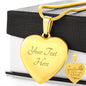 To My Daughter Never Forget That I Love You - Engraved Heart Shape