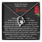 to my wonderful mother in law