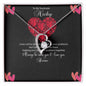 Personalized Gifts Forever Love Necklace To My Soulmate, Present For Girlfriend/Wife/Girlfriend/Wife Birthday Gift/Wife Anniversary Gift