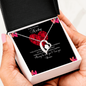 Personalized Gifts Forever Love Necklace To My Soulmate, Present For Girlfriend/Wife/Girlfriend/Wife Birthday Gift/Wife Anniversary Gift