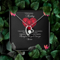 Personalized Gifts Forever Love Necklace To My Soulmate, Present For Girlfriend/Wife/Girlfriend/Wife Birthday Gift/Wife Anniversary Gift