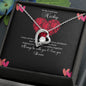 Personalized Gifts Forever Love Necklace To My Soulmate, Present For Girlfriend/Wife/Girlfriend/Wife Birthday Gift/Wife Anniversary Gift
