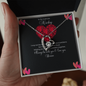 Personalized Gifts Forever Love Necklace To My Soulmate, Present For Girlfriend/Wife/Girlfriend/Wife Birthday Gift/Wife Anniversary Gift