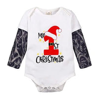 Load image into Gallery viewer, Baby Boys Romper Long Sleeve Tattoo Print
