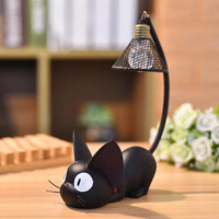 Load image into Gallery viewer, Children&#39;s table lamp with magic cartoon cat night light LED luminaire night lamp for baby boy Birthday Gift home decoration
