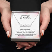 Load image into Gallery viewer, Personalized Name Necklace with your daughter&#39;s name on it
