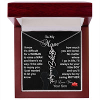 Load image into Gallery viewer, To My Mom - Spell out her name in the Necklace
