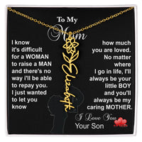 Load image into Gallery viewer, To My Mom - Spell out her name in the Necklace
