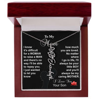 Load image into Gallery viewer, To My Mom - Spell out her name in the Necklace
