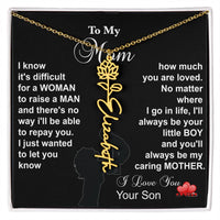 Load image into Gallery viewer, To My Mom - Spell out her name in the Necklace

