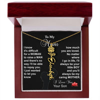 Load image into Gallery viewer, To My Mom - Spell out her name in the Necklace
