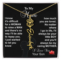 Load image into Gallery viewer, To My Mom - Spell out her name in the Necklace
