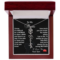 Load image into Gallery viewer, To My Mom - Spell out her name in the Necklace
