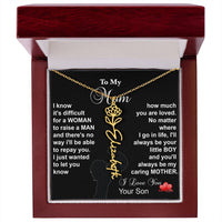 Load image into Gallery viewer, To My Mom - Spell out her name in the Necklace
