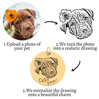 Load image into Gallery viewer, Dog Portrait Necklace
