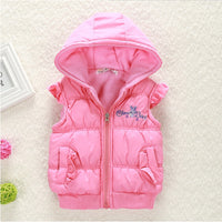 Load image into Gallery viewer, New Girls jackets fashion Minnie cartoon Clothing coat baby girl winter warm and casual Outerwear for 1-5 years old Kids jackets
