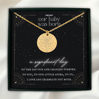 Load image into Gallery viewer, Custom Star Map Necklace
