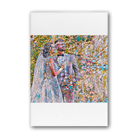 Load image into Gallery viewer, Couple mosaic Premium Stretched Canvas
