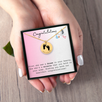 Load image into Gallery viewer, Actual Feet Print Necklace
