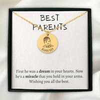Load image into Gallery viewer, Baby Portrait Necklace
