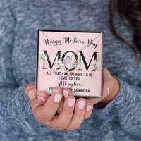 Load image into Gallery viewer, Happy Mother&#39;s Day with personalized name card -  5094
