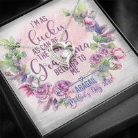 Load image into Gallery viewer, Happy Mother&#39;s Day with personalized name card - Lucky As Can Be  5099
