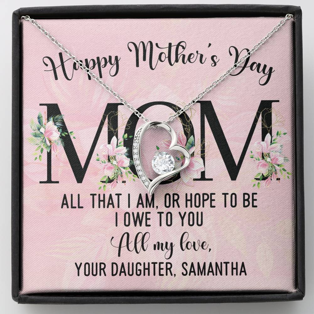 Happy Mother's Day with personalized name card -  5094