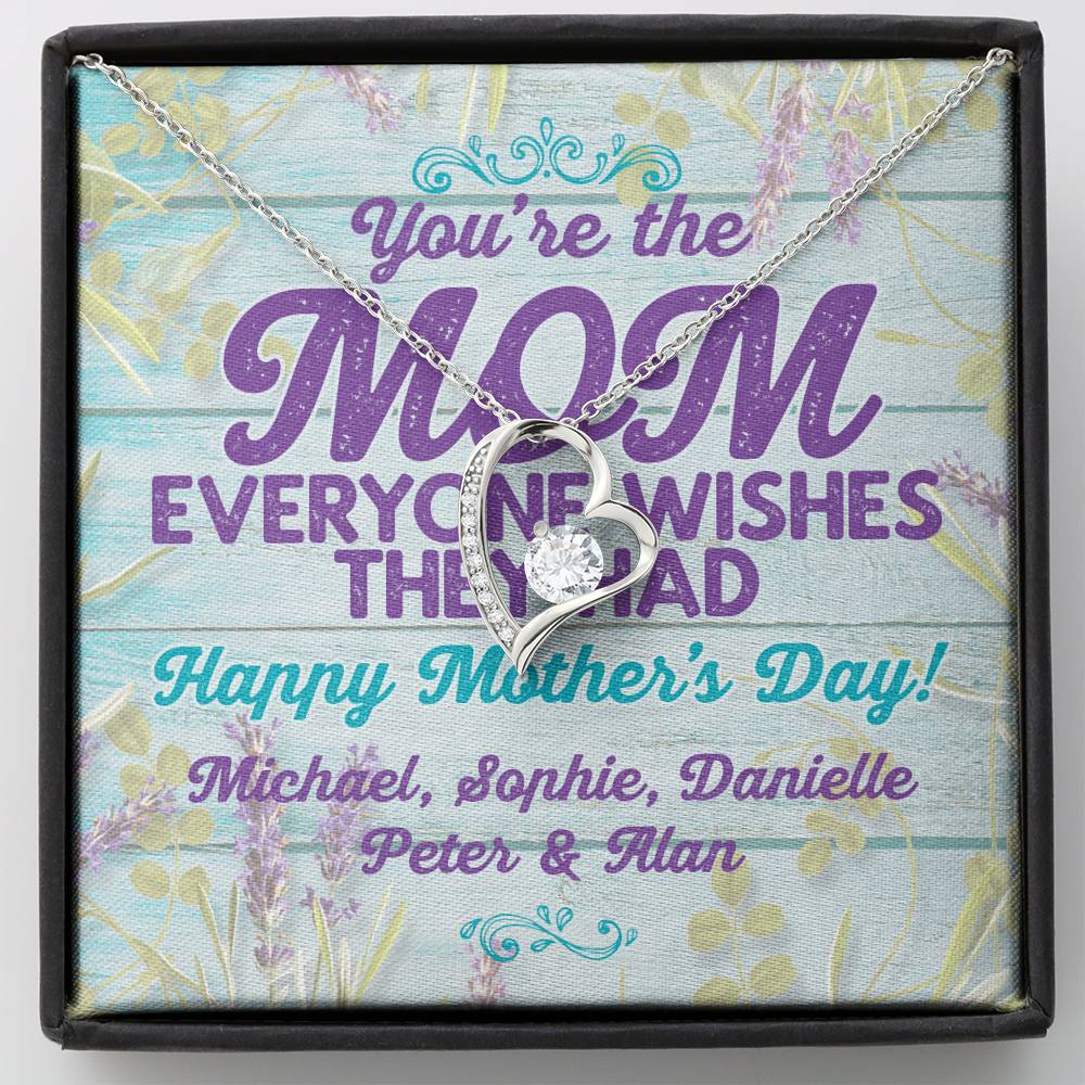 Happy Mother's Day with personalized name card - You Are The Mom - 5098