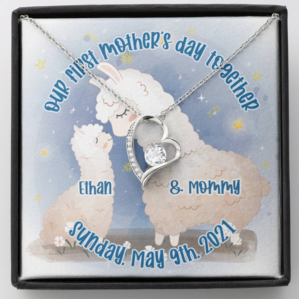 Happy Mother's Day with personalized name card - 5095