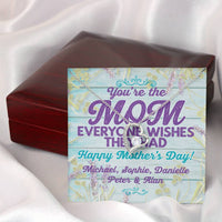 Load image into Gallery viewer, Happy Mother&#39;s Day with personalized name card - You Are The Mom - 5098

