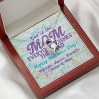 Load image into Gallery viewer, Happy Mother&#39;s Day with personalized name card - You Are The Mom - 5098
