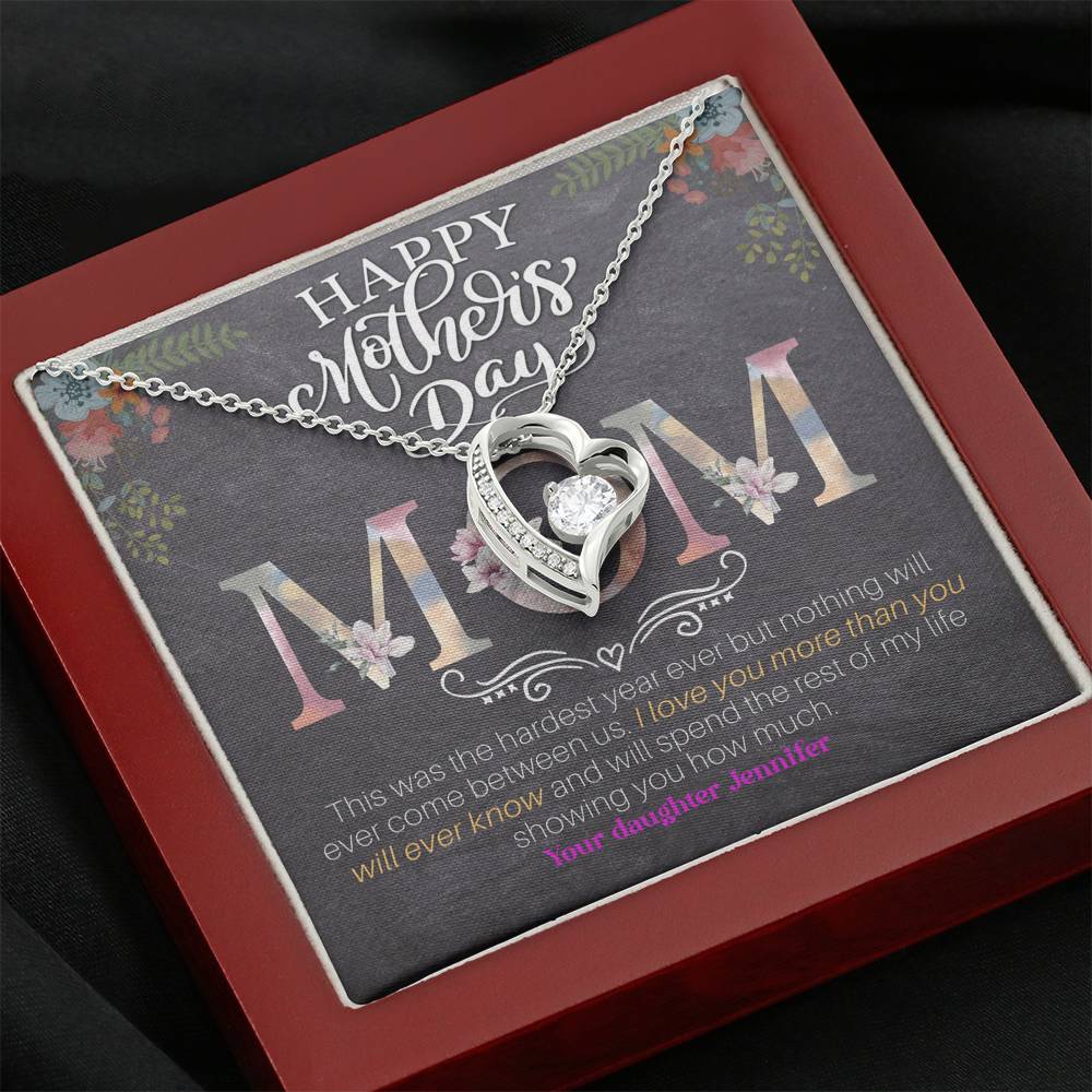 Happy Mother's Day with personalized name card