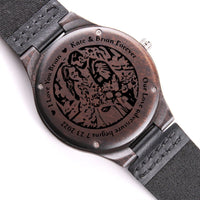 Load image into Gallery viewer, Personalized Engraved Watch - Our Adventure Begins - Date &amp; Name
