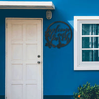 Load image into Gallery viewer, Welcome To Our Porch - Metal Cut Art
