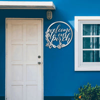 Load image into Gallery viewer, Welcome To Our Porch - Metal Cut Art
