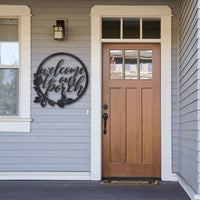 Load image into Gallery viewer, Welcome To Our Porch - Metal Cut Art
