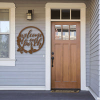 Load image into Gallery viewer, Welcome To Our Porch - Metal Cut Art
