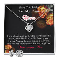 Load image into Gallery viewer, 60th Birthday for Her Gift, 60th Birthday Gift for her,  sixtieth birthday gift for women friend, 60th Birthday Women. Birthday gift from son, daughter
