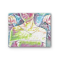 Load image into Gallery viewer, Girl Mosaic Premium Stretched Canvas
